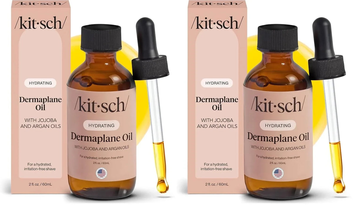 Kitsch Dermaplane Face Oil with Jojoba Oil & Argan Oil - 2oz