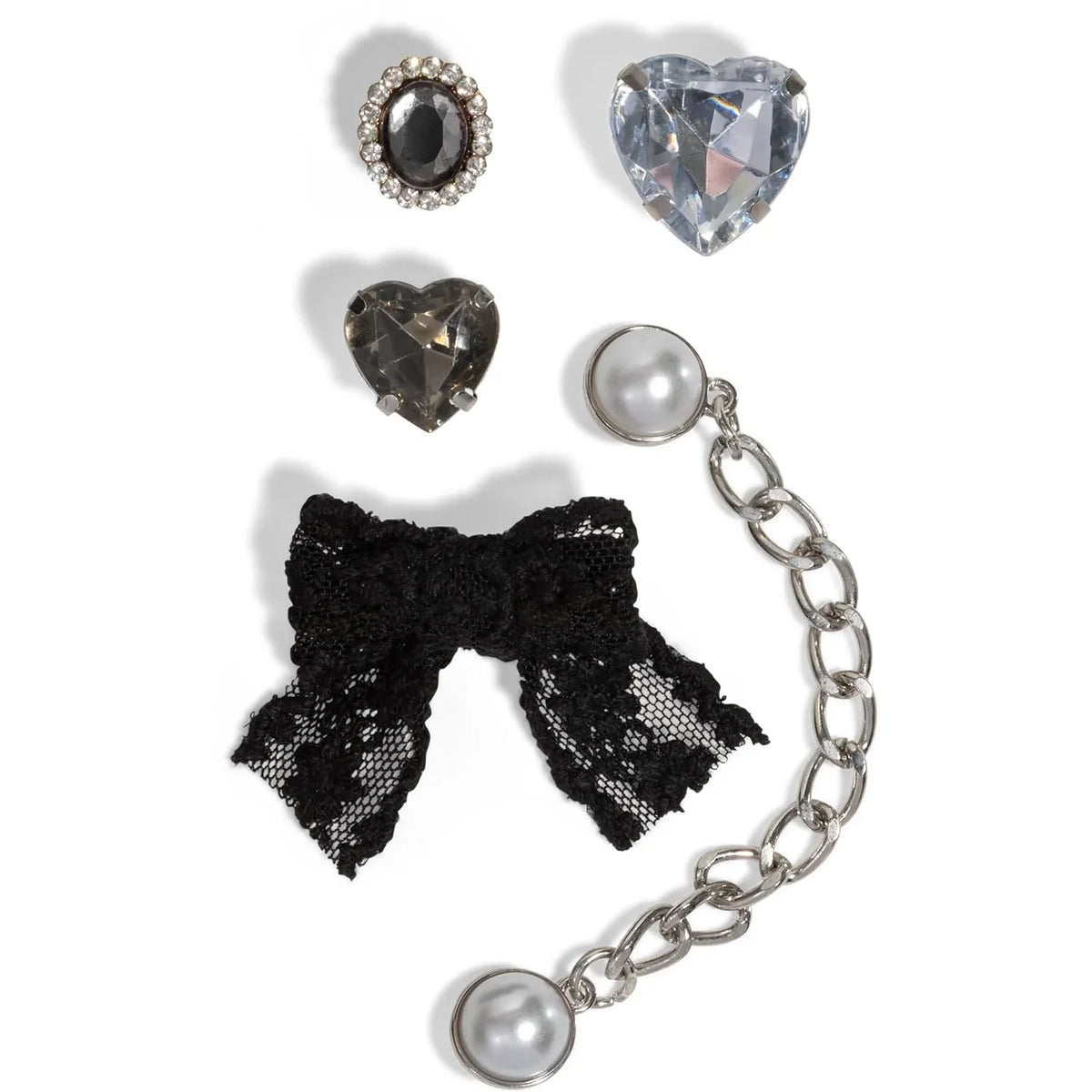KitschPop™ Charm Sets - Vintage Emerald, 6pcs