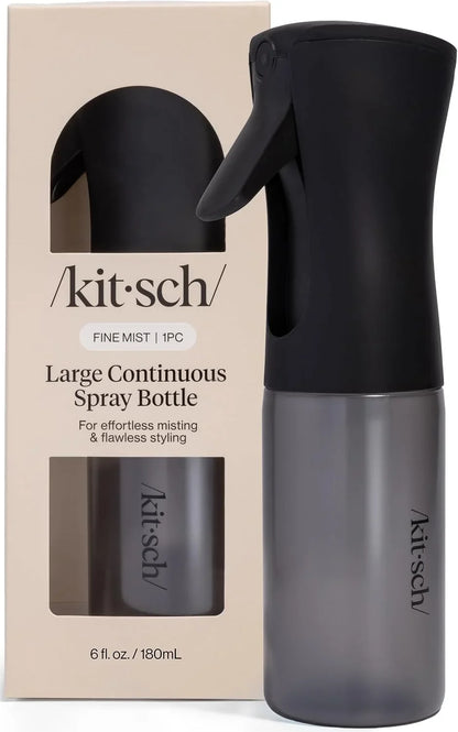 Kitsch Large Continuous Spray Bottle for Hair – Haze Blue, 180ml