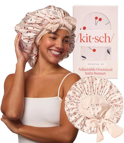 Kitsch XL Satin Bonnet for Sleeping - Aura
