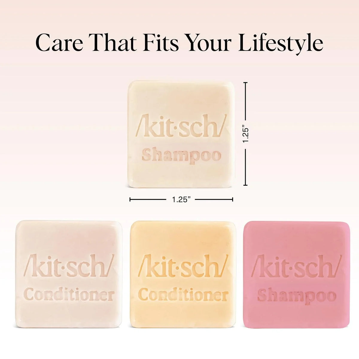 Kitsch Rosemary & Biotin Shampoo and Conditioner Set for Hair Growth