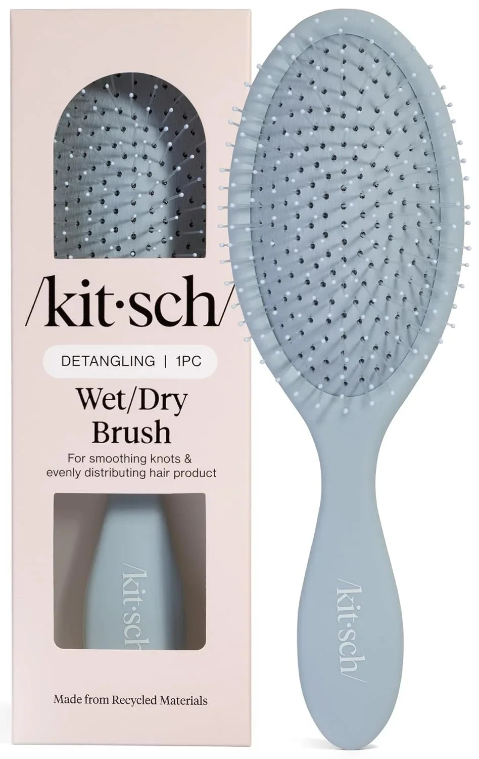 Kitsch Wet Dry Brush Detangler – Hair Brush for Women - Terracotta
